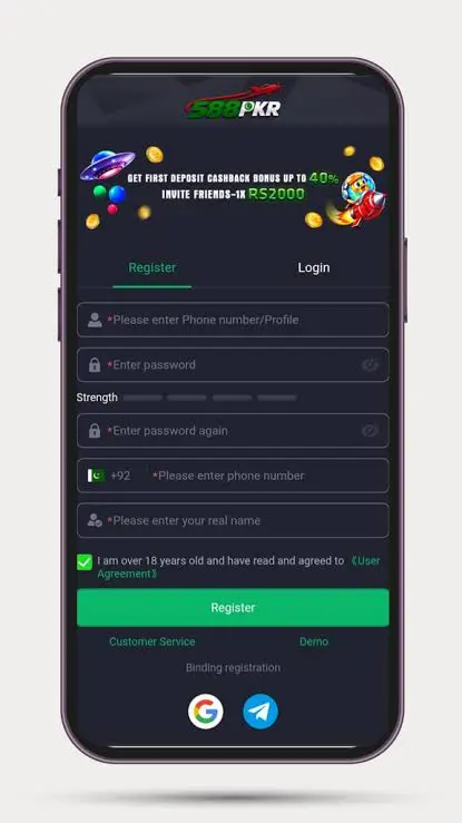 588PKr Game Registeration