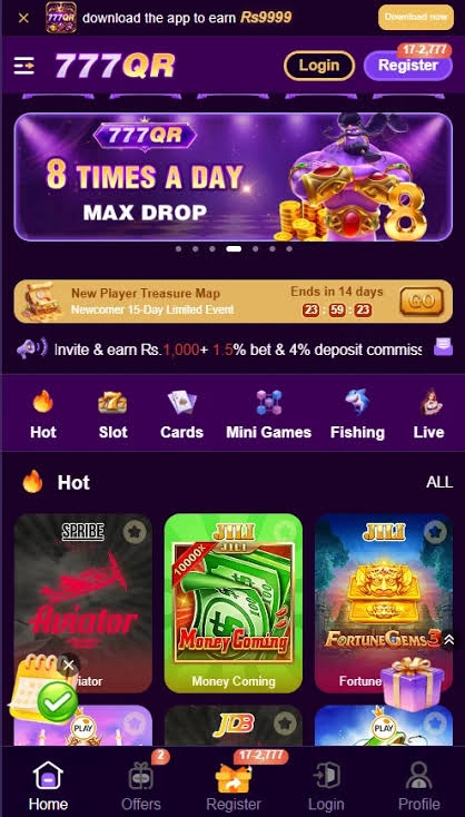 777QR-Game-Homepage