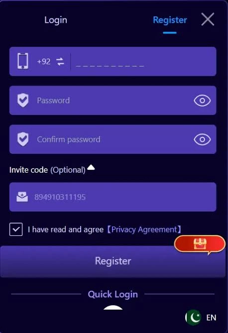81cc Game Register and Login