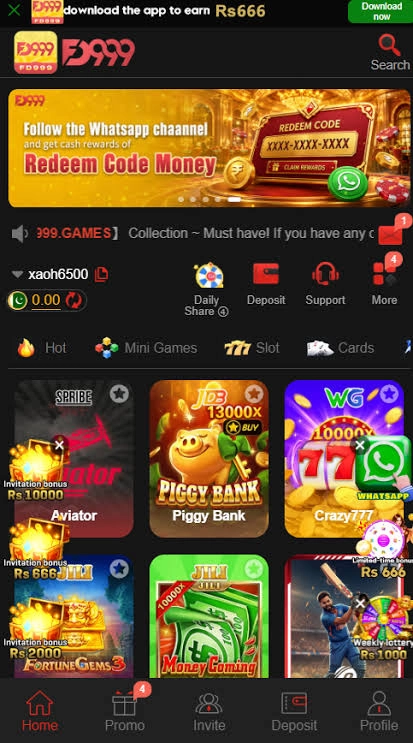 FD99-Game interface and Homepage