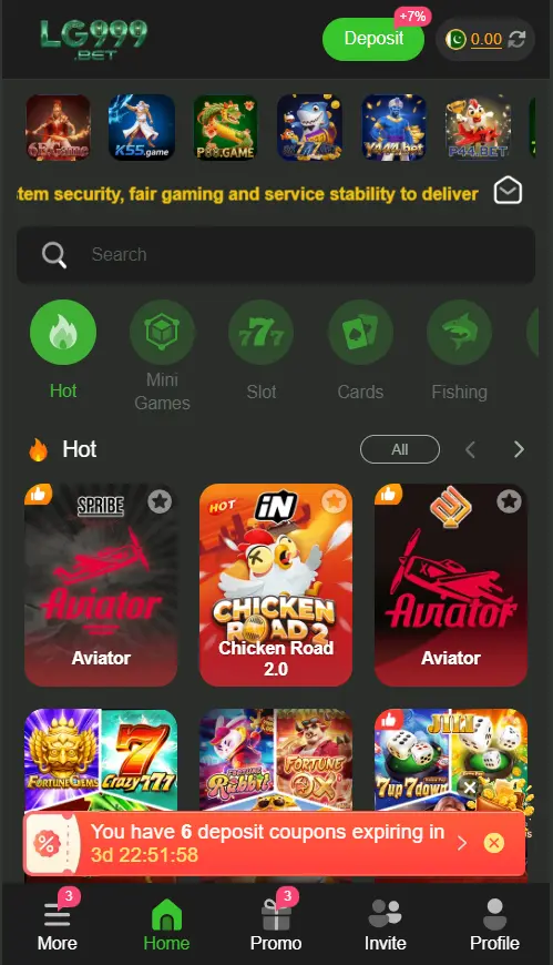 LG999 Game Banner Image