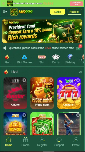 MK999 Game interface