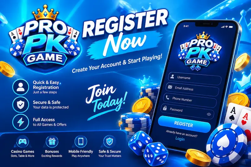 Propk Game Register